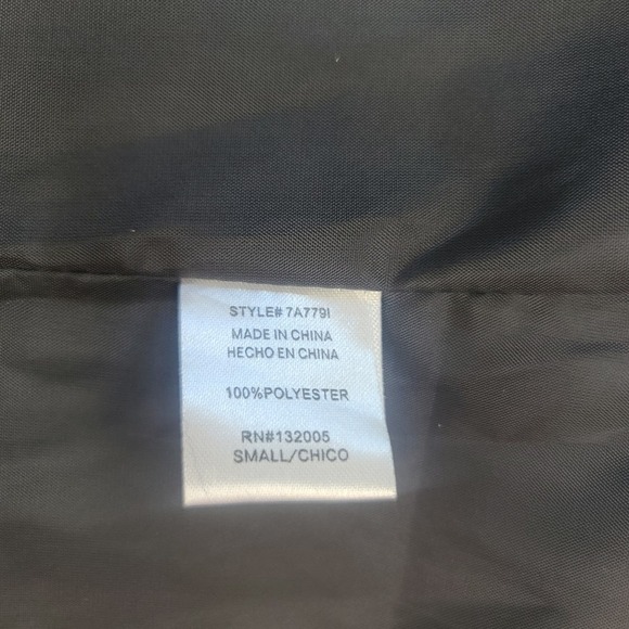 NWT Entro Faux Fur Vest Black size Small - Picture 6 of 7